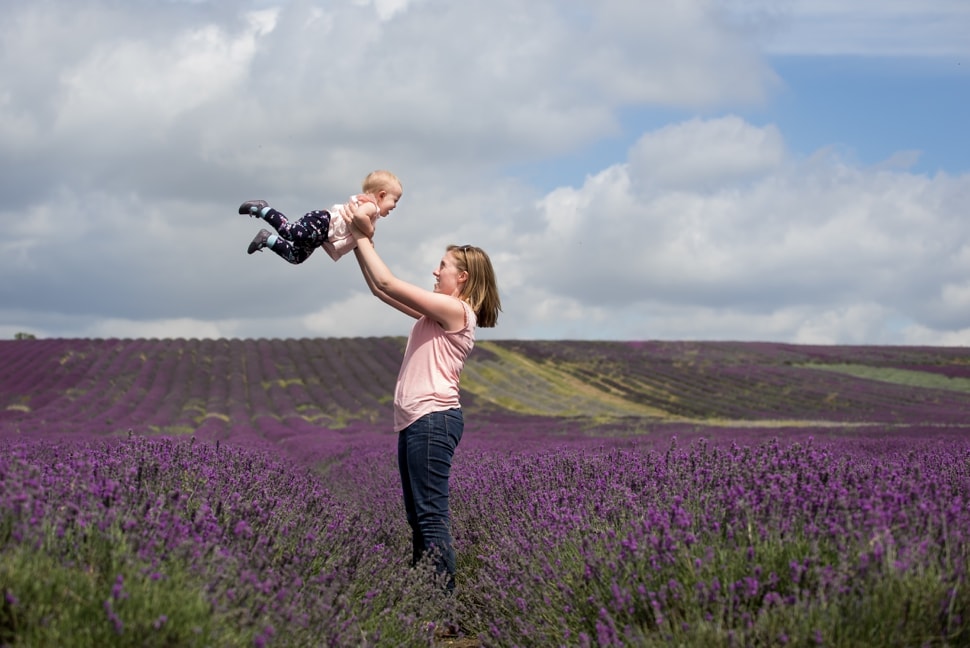 St Albans lavender family photographer