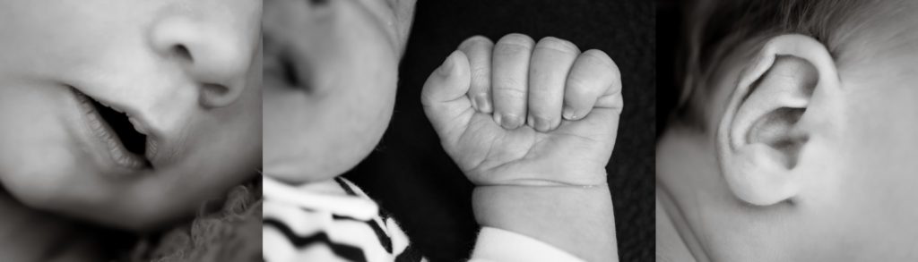 newborn photoshoot tiny baby, baby hands