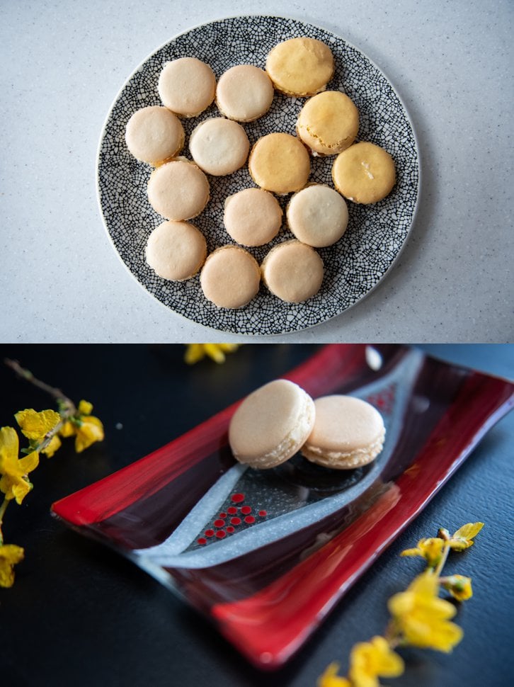 product photography macaroons