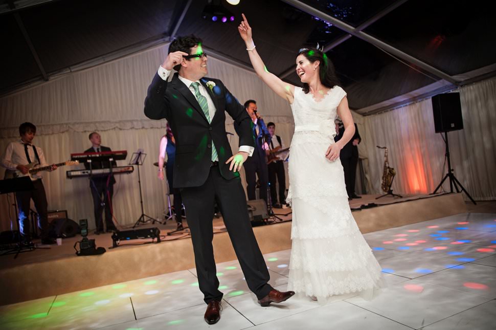 Hertfordshire marquee wedding first dance