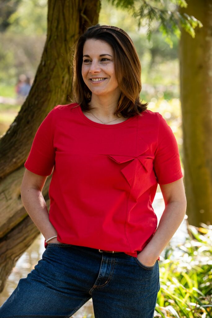 Clothing company personal branding shoot image