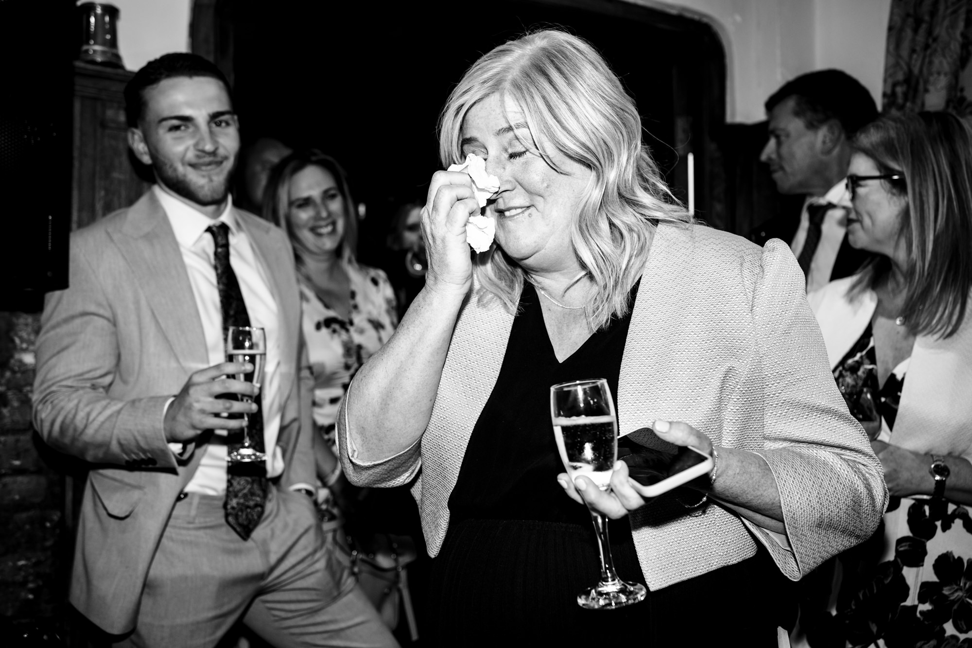 Mum cried during wedding speeches at St Albans pub wedding reception