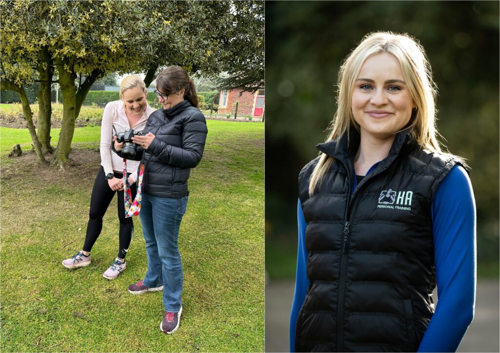 St Albans brand photographer making client comfortable during relaxed photo session