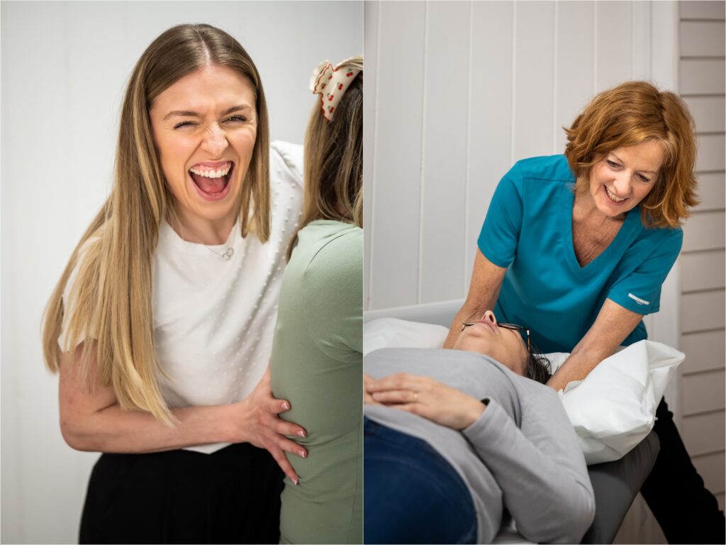 Natural headshots of Hertfordshire physio and osteopath